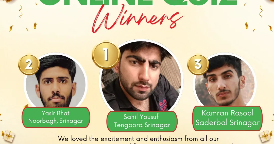 Ehsaas Foundation in Collaboration with Kashmir Bulletin Organizes One-Day Online Quiz Competition