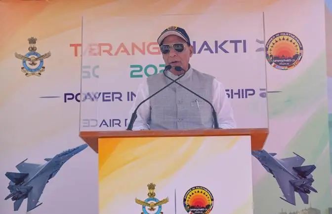 “Future Military Power Will Depend on Speed, Technology, Self-Reliance”: Rajnath Singh