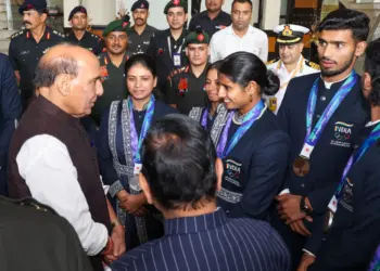 Services Athletes Script History with 27 Medals at Asian Games, Rajnath Singh Felicitates Champions