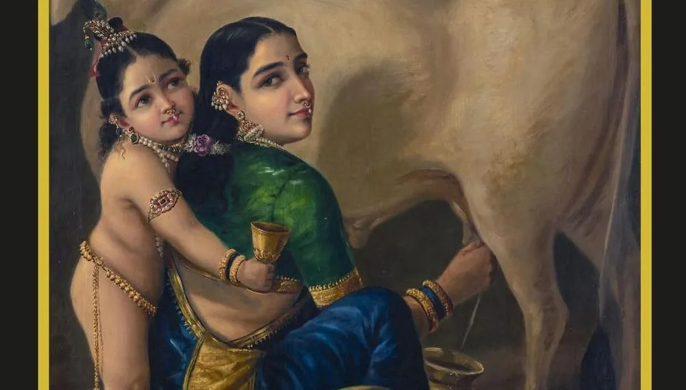 Raja Ravi Varma’s ‘Yashoda and Krishna’ Sold for Record Rs 167.20 Crore at Mumbai Auction