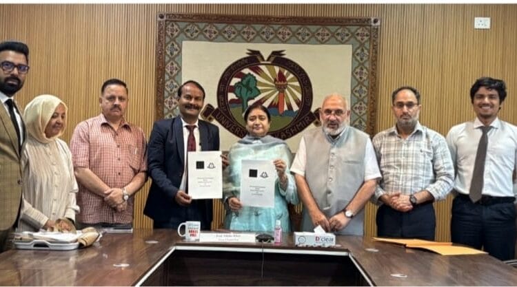 Rashtriya Raksha University Enters Strategic Partnership with University of Kashmir, signed MoU