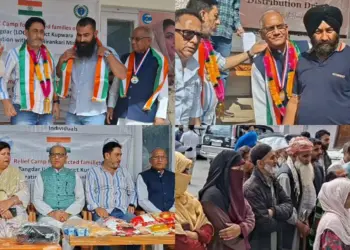 Gandhi Global Family Provides Relief to Pakistani Shelling Victims in Karnah