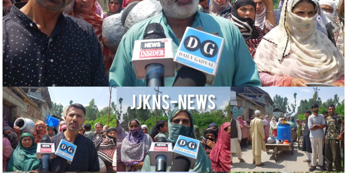 Residents of Rafiabad’s Rashidabad Protest Over 4-Month Water Shortage