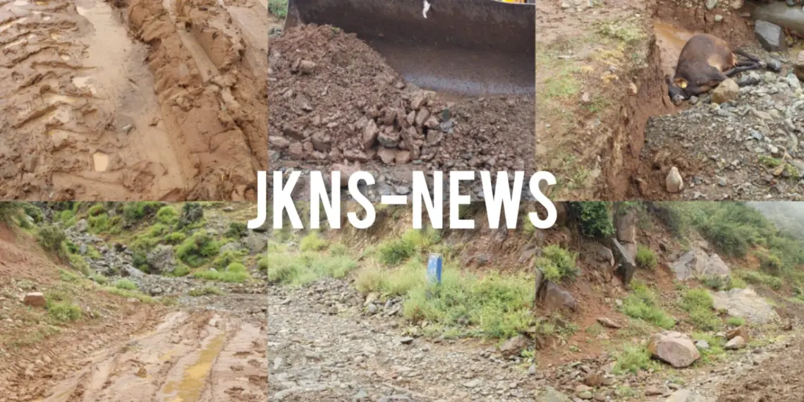 Yamberzalwari-Harwan Road in Ruins, Locals Demand Urgent Repair