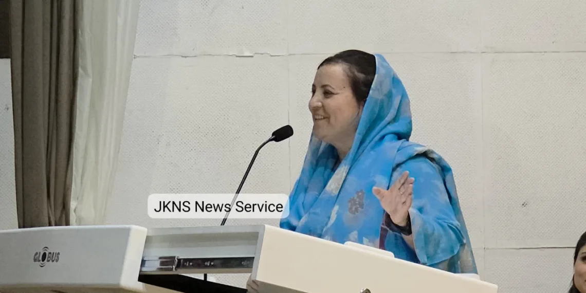 Sakina Itoo Announces 1000-Seater Auditorium for Women’s College MA Road Srinagar