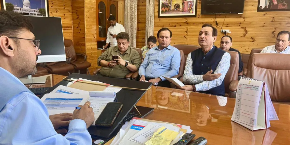 Govt Moves 36,150 Quintals Essentials Daily in J&K, Says Minister Satish Sharma