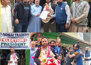 Sayar Ahmad Lone Emerges Victorious in Bomai Traders Federation Election