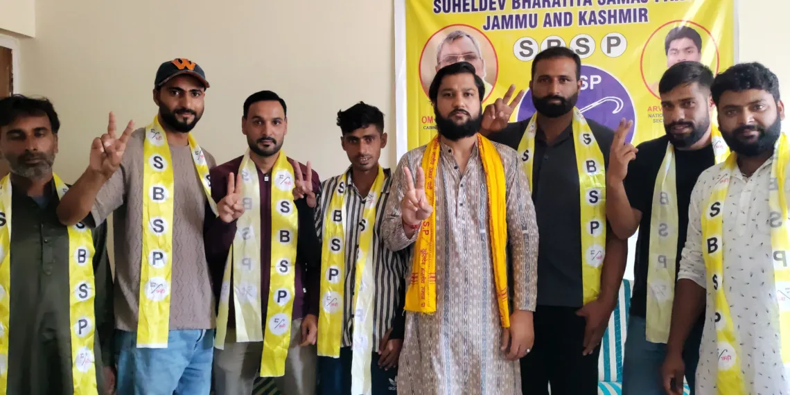 Big Boost for SBSP as NC Workers from Sopore and Activists from Srinagar Join Party in Presence of State President Vivek Bali