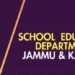 SED Orders Immediate Learning Gap Recovery, Pushes Activity-Based Teaching in J&K Schools