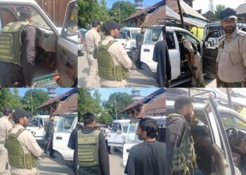 Security Tightened: Willgam Police Intensify Naka Checking Amid Current Security Situation