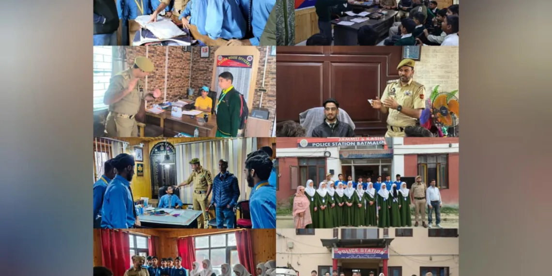 Srinagar Police Strengthens Youth Outreach Through Educational Station Visits