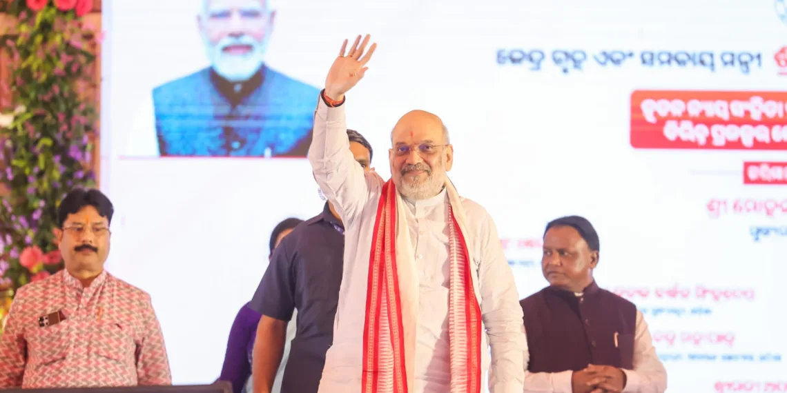 ₹3,770 Cr Development Push in Odisha; Amit Shah Launches Major Projects, Inaugurates Sulphuric Acid Plant