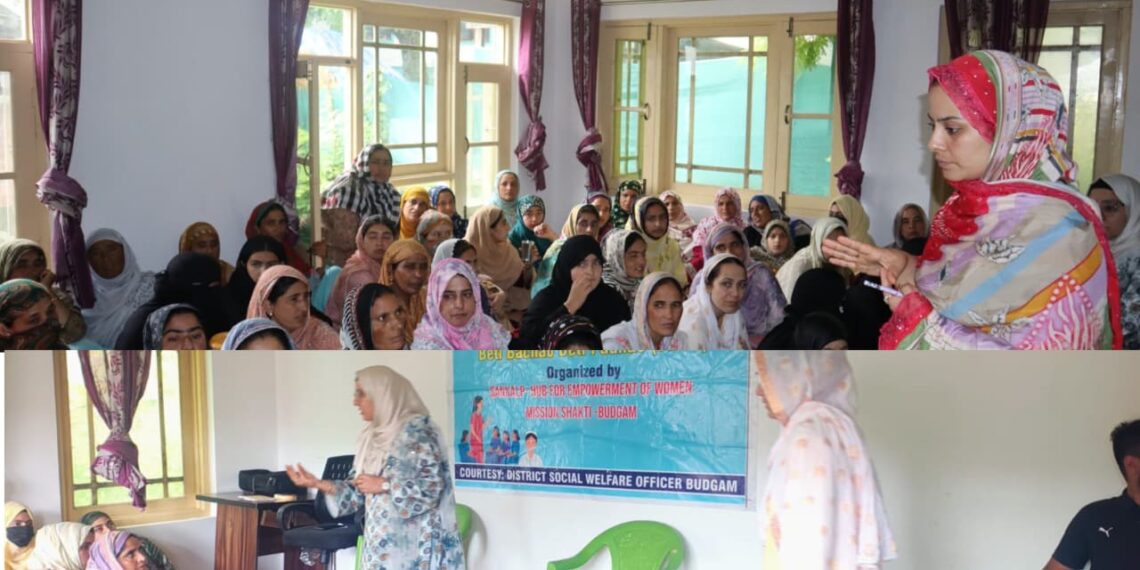Mission Shakti Budgam Organises Awareness Programme for SHG Members on Women Empowerment and Financial Inclusion