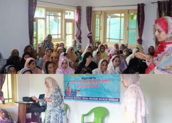 Mission Shakti Budgam Organises Awareness Programme for SHG Members on Women Empowerment and Financial Inclusion