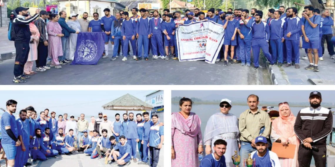 Sheena, Ahsan Clinch Top Honours in GCOE Annual Road Races in Srinagar