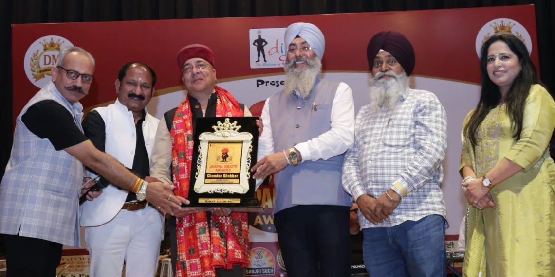 Shekhar from Jammu Honoured with 14th Jaspal Bhatti Award