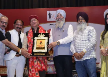 Shekhar from Jammu Honoured with 14th Jaspal Bhatti Award