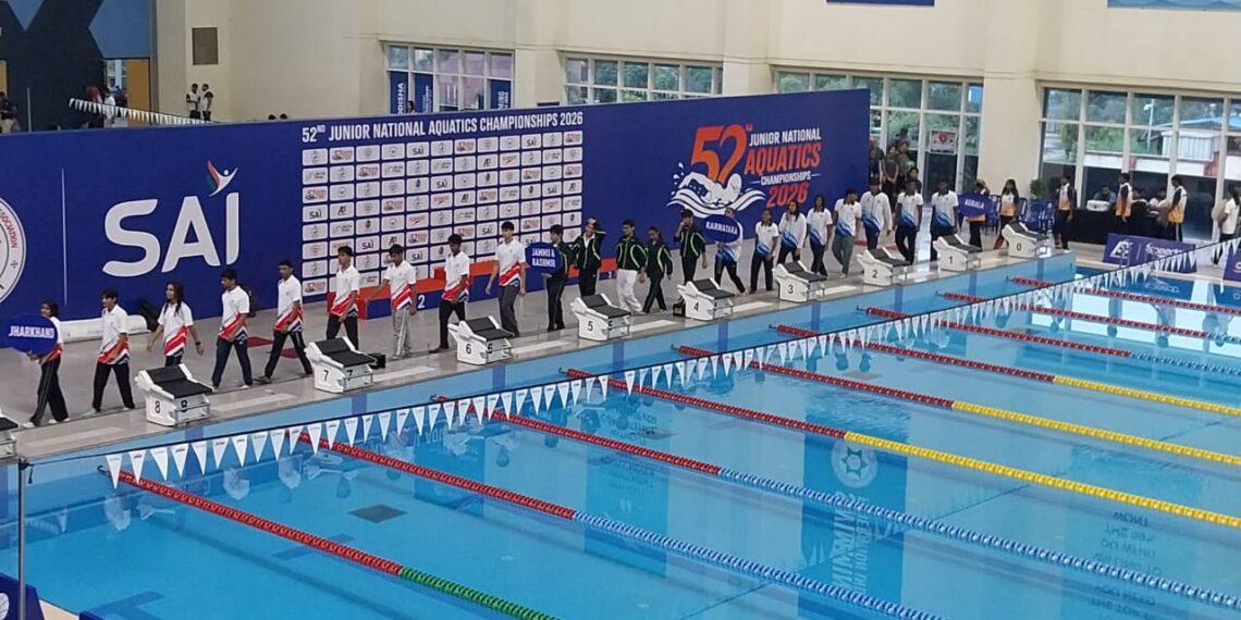 J&K Junior Swimmers compete at National Championships in Bhubaneswar