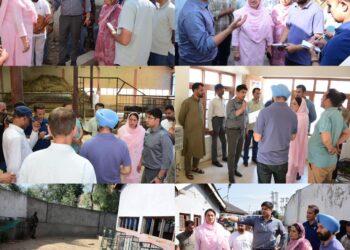 Commissioner SMC Reviews Integrated Animal Birth Control Centre and Cattle Pond at Tengpora