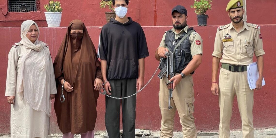 Mother-Son Duo Arrested as Srinagar Police Solves Blind Murder Case Within Six Hours