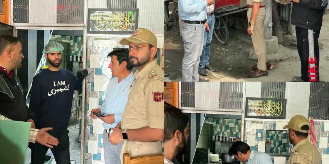 Sopore Police Conducts Market Checking Against Child Labour at Rafiabad