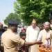 SSP Srinagar Greets People, Distributes Sweets at Hazratbal on Eid