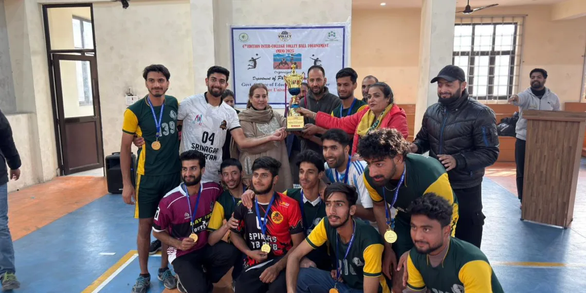 Islamia College Clinches Title in 4th Inter-College Volleyball Tournament (Men) 2025
