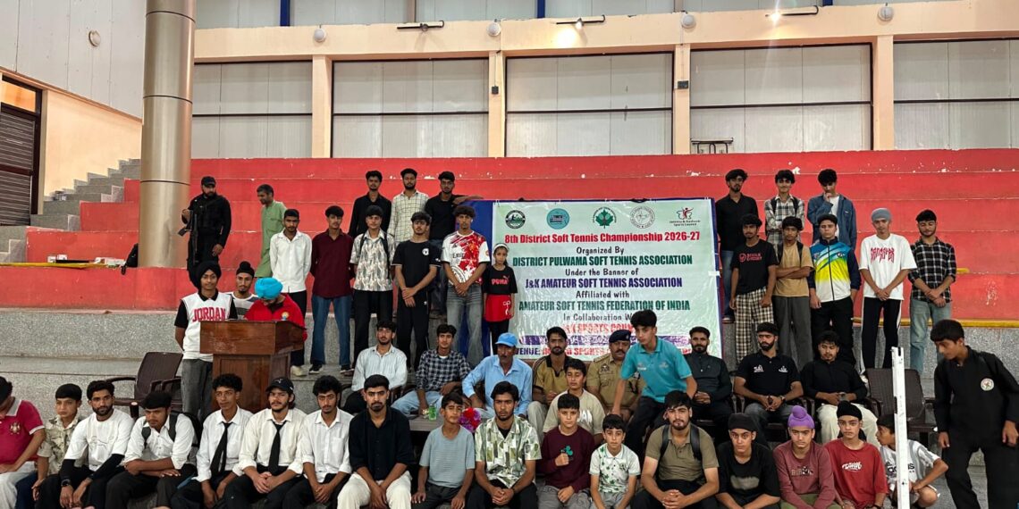 Kashmir Sports Drive Gains Momentum as Pulwama Soft Tennis Championship Concludes, 120+ Youth Join Kupwara Football Programme