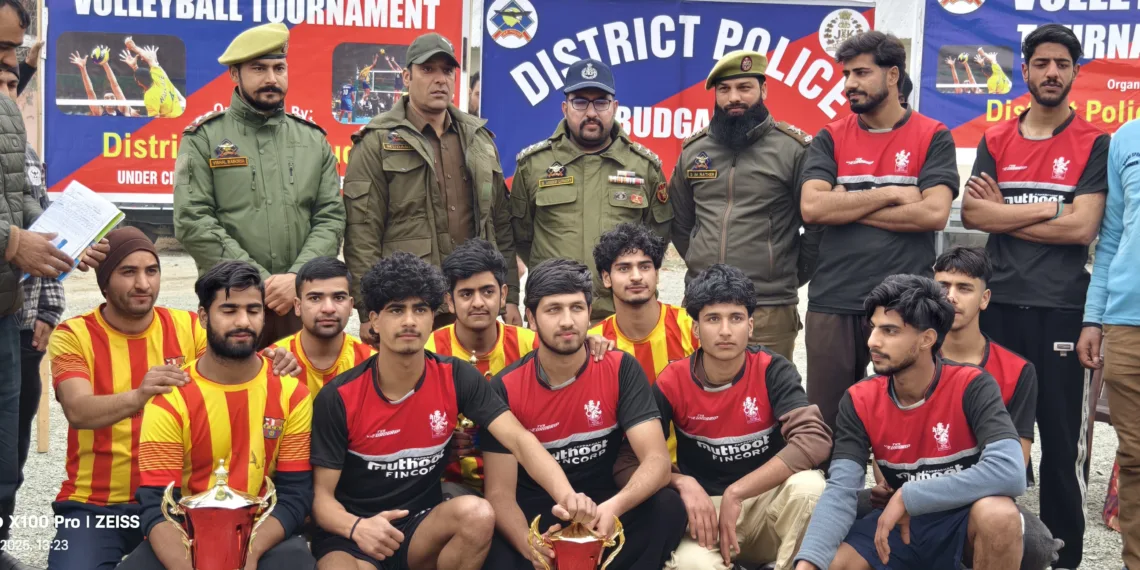 Budgam Police Engage Youth Through Sports Under Civic Action Programme