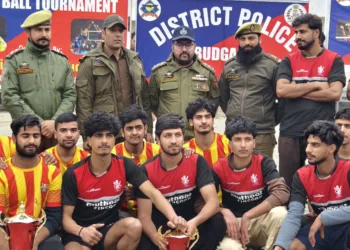 Budgam Police Engage Youth Through Sports Under Civic Action Programme