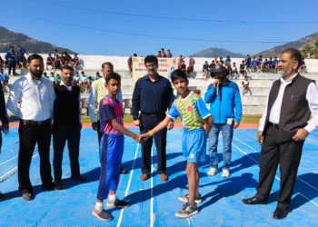 Inter-Distt Divisional Level Under-14 Boys Kho-Kho Tournament kicks off at Sports Stadium Doda