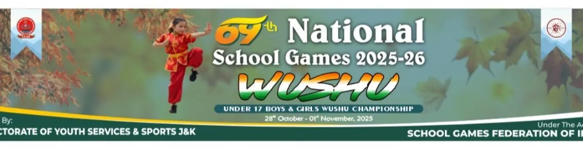 Youth Power Meets Discipline, 69th National School Wushu Games Kick Off in Srinagar, Uniting Young Athletes from Across India