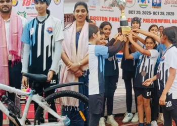 Dr. Darakhshan Andrabi Congratulates J&K Girls Roll Ball Team for National Championship Success