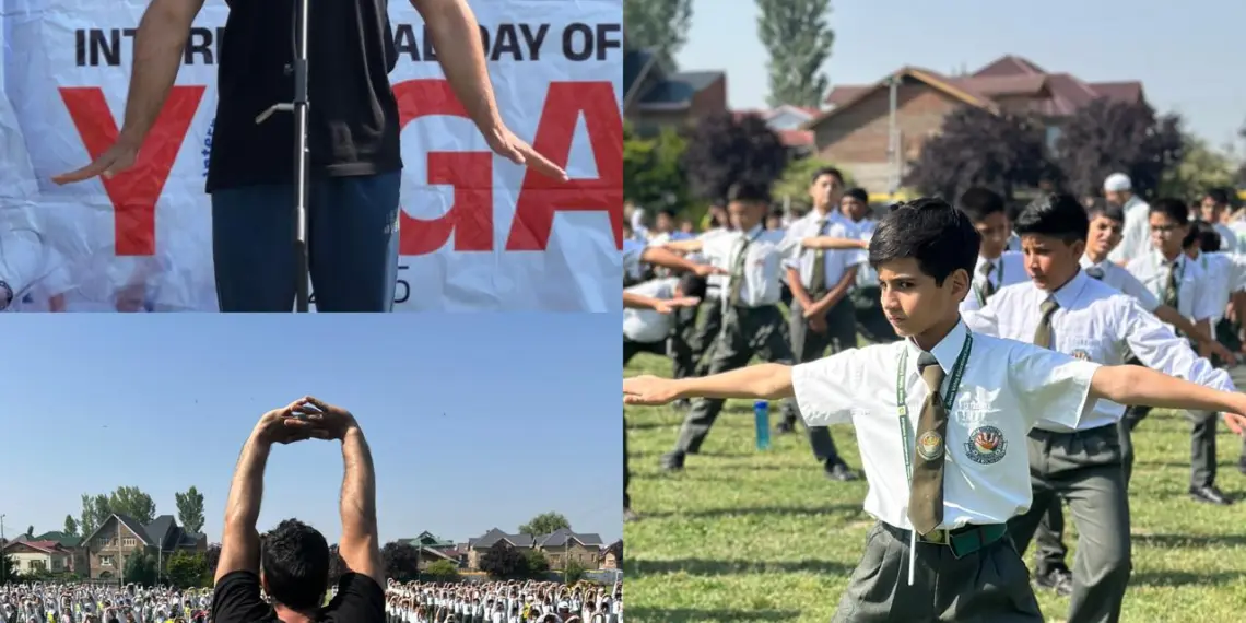 GVEI observes international Yoga Day