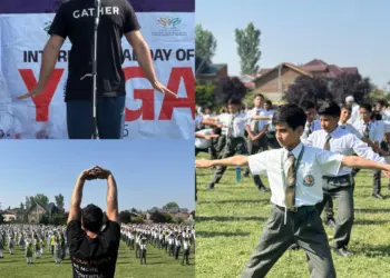 GVEI observes international Yoga Day