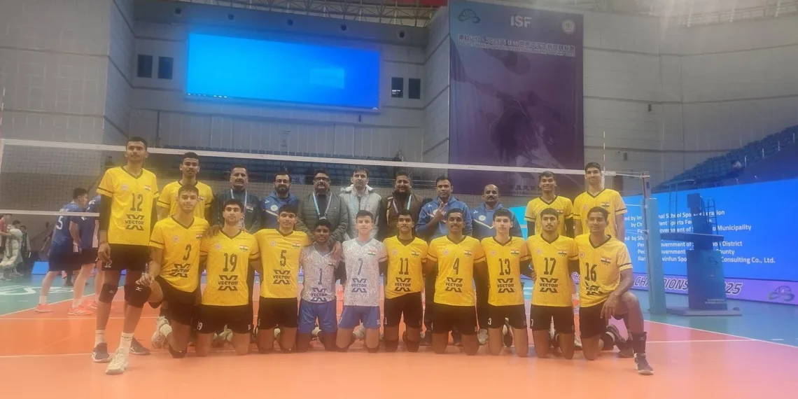 Indian U-15 Volleyball Team Creates History, Enters World Championship Semi-Finals in Debut Appearance