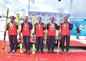 CRPF Women Athletes Shine at Khelo India Winter Games 2026, Win 2 Gold and 4 Silver Medals