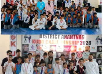 250 Athletes Battle for Glory as District Anantnag Kudo Championship Concludes at Bijbehara