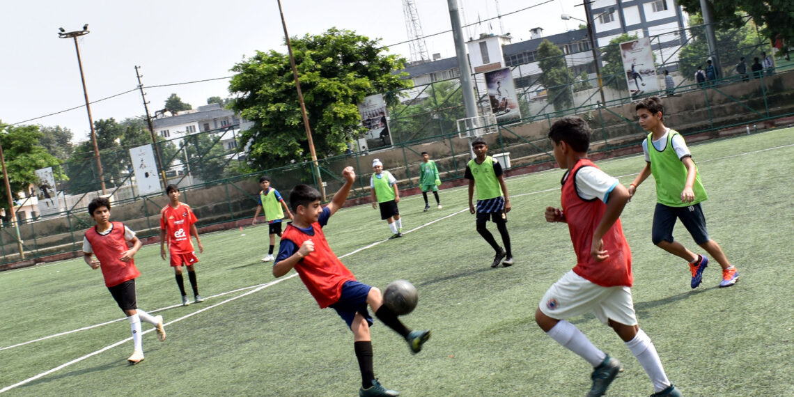 Sub-Junior Boys Football selection trials conclude across J&K
