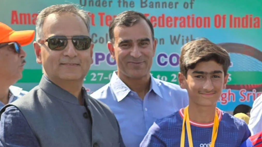 Muhammad Qais Shines at UT-Level Soft Tennis Championship, Clinches Double Gold