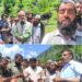 چاری زب موری کلاروس میں بادل پھٹنے سے متاثرہ علاقوں کا دورہ، ایم ایل اے میر محمد فیاض نے مسجد کی تعمیر کی ذمہ داری لی۔