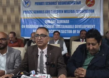 Students in J&K Losing 36% of Learning Hours Compared to Rest of India: PSAJK President Nazrul Baba