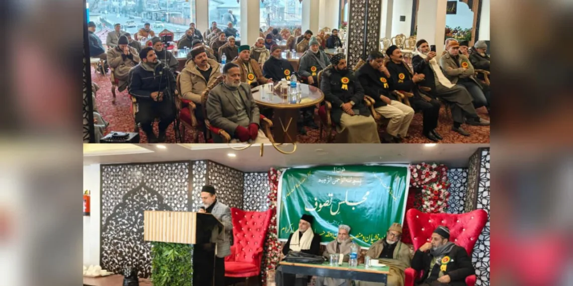 Sufi Scholars Sound Spiritual Wake-Up Call at Historic Srinagar Majlis Amid Rising Social Decay