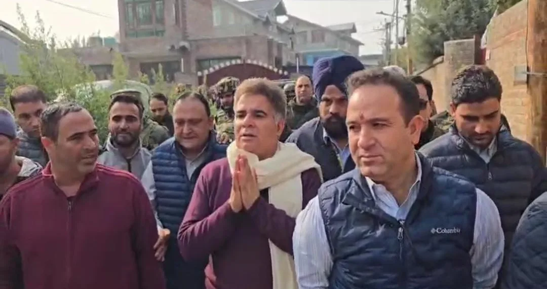 Sunil Sharma Visits Nowgam Blast Victim’s Home, Details Explosion Circumstances