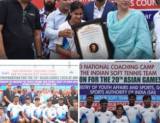 Srinagar Hosts Indian Soft Tennis Team’s National Camp Ahead of Asian Games 2026*