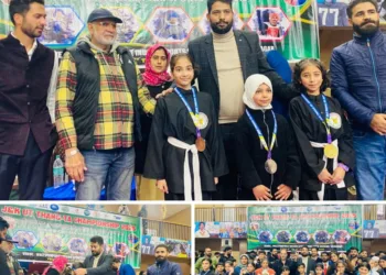 Er Aijaz Hussain Attends J&K UT Thang-Ta Championship Finals as Chief Guest