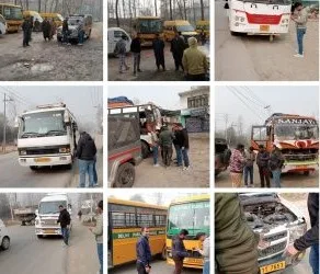 ARTO Holds Enforcement Drive in Sumbal, Penalizes Violators, Recovers Rs. 65000