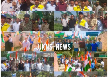 Mega Tiranga Rally held at Bomai Sopore amidst Patriotic Fervor