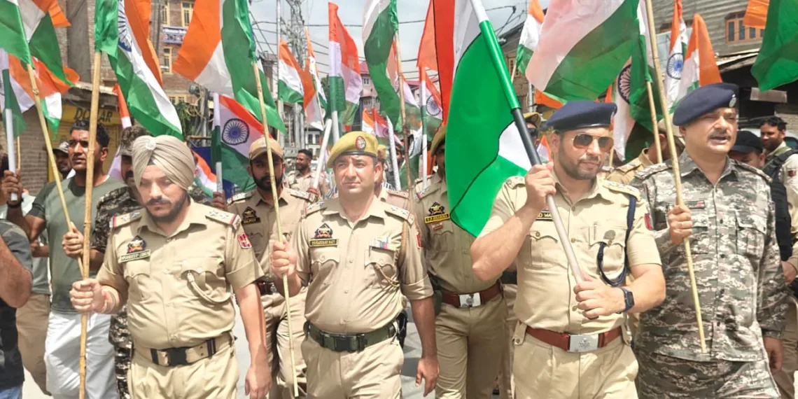 Tiranga Rally Showcases Unity in Downtown Srinagar