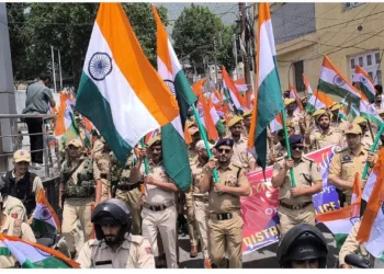 Doda Police takes out Magnificent Tiranga Rally amid patriotic fervour
